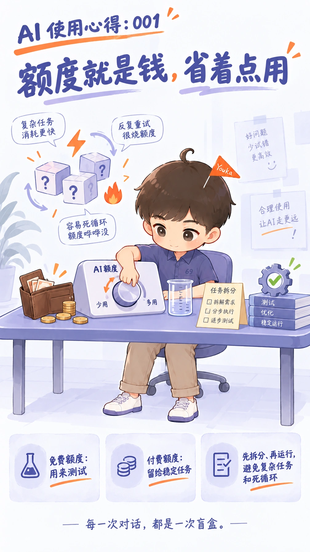 AI 使用心得 001 海报